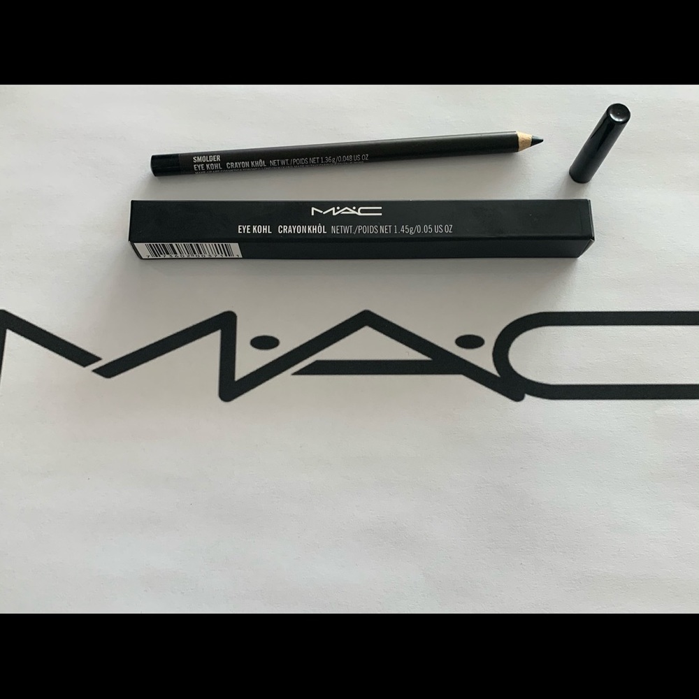 M.A.C BLACK pencil Kohl Eyeliner - SMOLDER - Picture 2 of 4